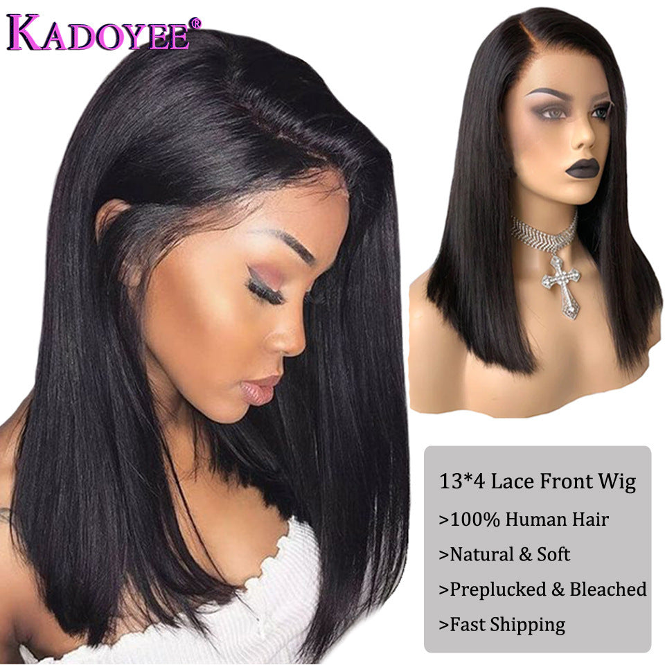 European, American and African Wigs, Female Front Lace Human Hair Wigs