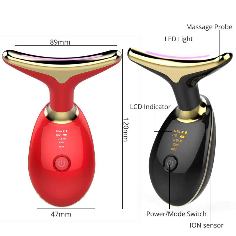 EMS Thermal Neck Lifting and Tighten Massager - hairandbeauty